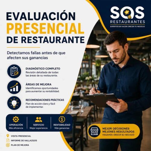 Evaluación Presencial de Restaurante