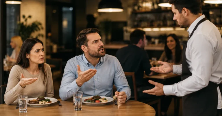 Clientes repiten quejas constantes en restaurantes, camarero los escucha para entender su disgusto