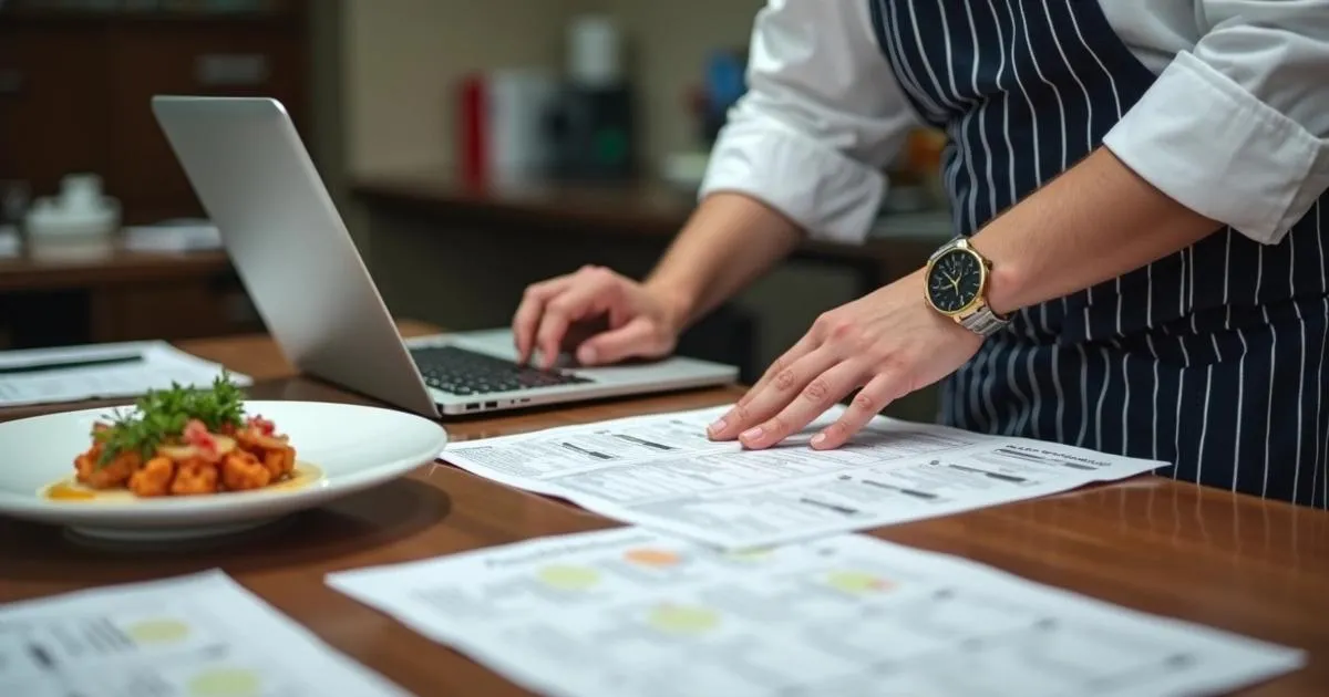 Ingeniería del menú en restaurantes para analizar platos, costos y rentabilidad